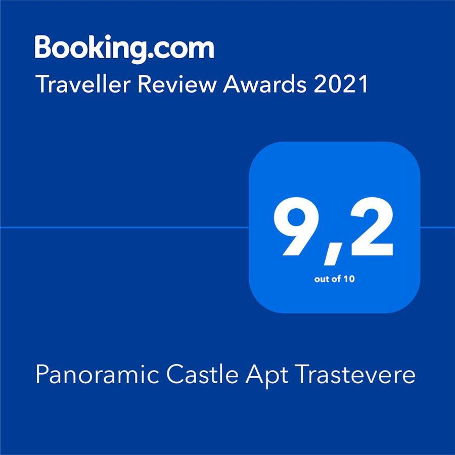 רומא Panoramic Castle Apt Trastevere מראה חיצוני תמונה