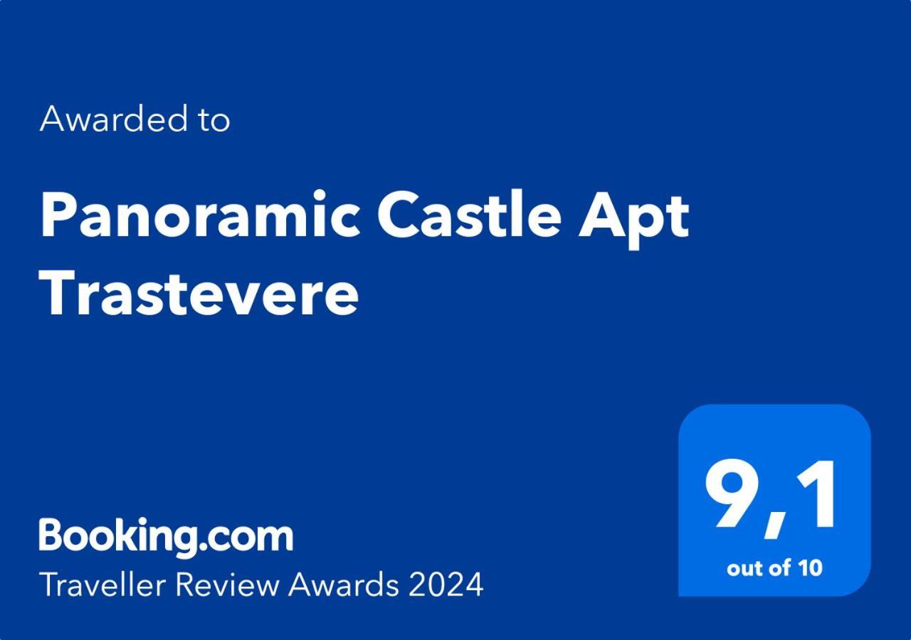 רומא Panoramic Castle Apt Trastevere מראה חיצוני תמונה