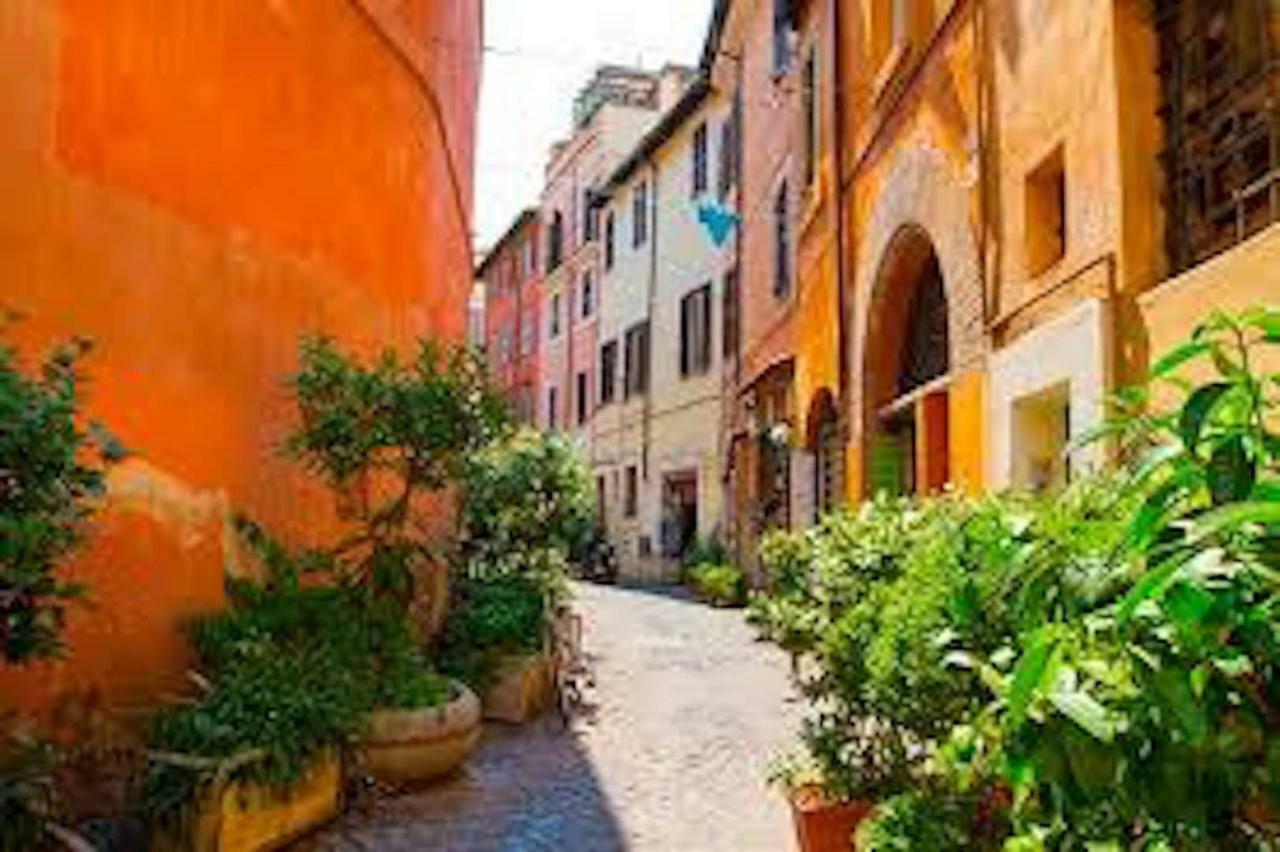 רומא Panoramic Castle Apt Trastevere מראה חיצוני תמונה
